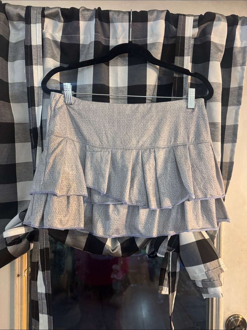 Lucky in Love Lavender Tiered Ruffle Tennis Skirt